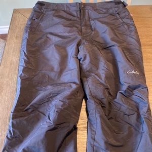 Mens snow pants size XL tall by Cabela’s